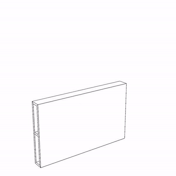 Elektrisch verstelbaar bureau | x cm |  met wit frame