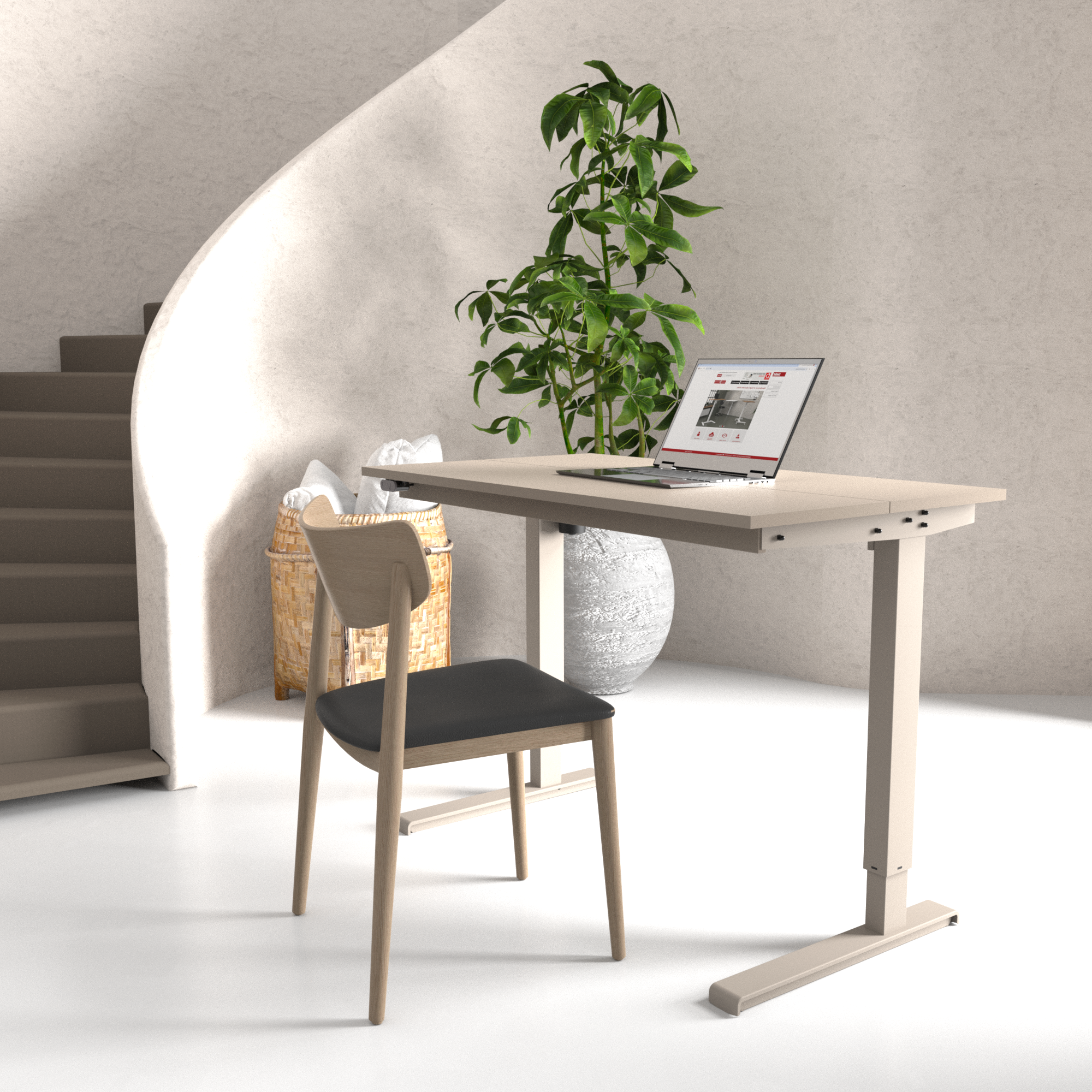 Elektrisch verstelbaar bureau | x cm |  met  frame